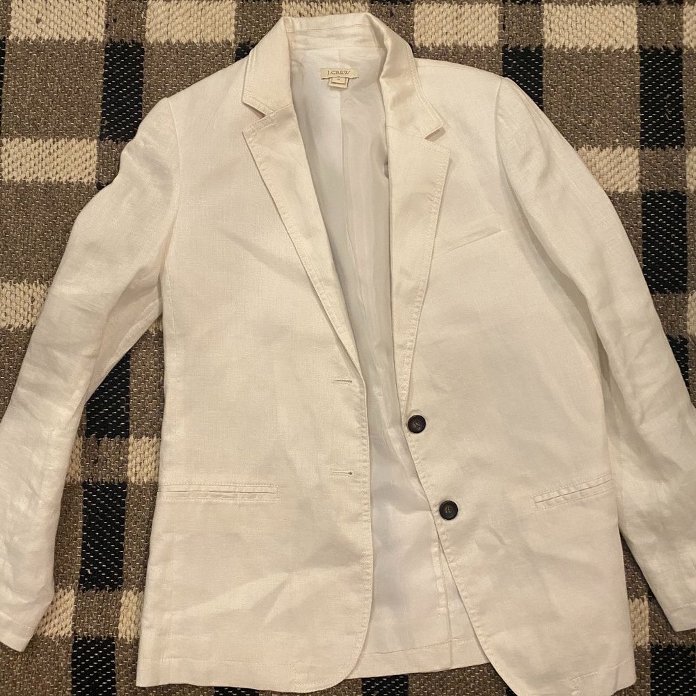 J. Crew Linen Blazer